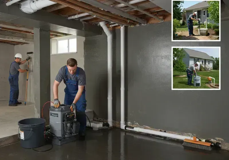 Basement Waterproofing and Flood Prevention process in Glasgow, MO